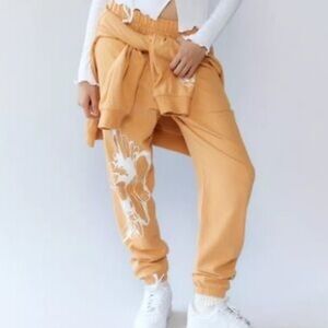 BOYS LIE Redwood Sweatpants In Mustard In Yellow size xs  NWOT